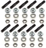 Wheel Studs, Screw-In, stud kit with .0625 washers
