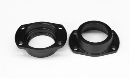 two black housing ends