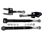 1-1/2" Mild Steel Rear Lower Control Arms Double Adjustable & Double Adjustable Uppers